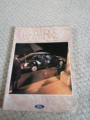 Brochure voitures ford