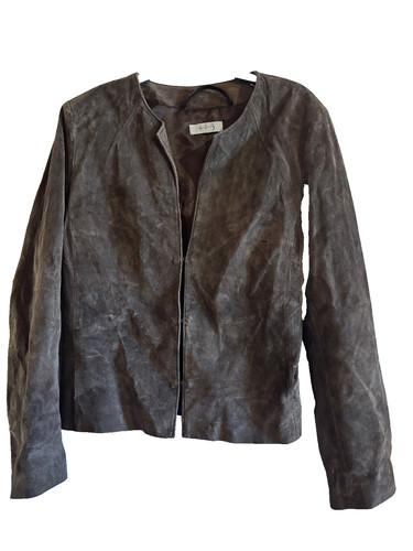 123 veste daim courte - veste,