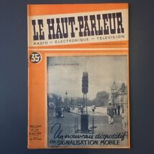 Le haut-parleur montre radio, électronique, tour de télévision n°878 - 21 Getr 1950