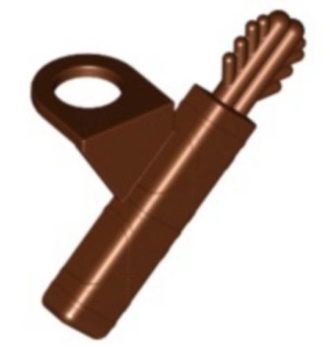 Lego 4498 reddish brown - reddish,