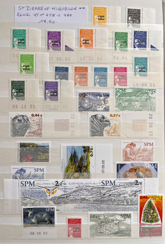 Timbres saint pierre - timbres,