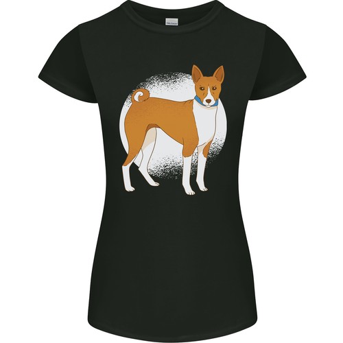 Shirt femme basenji - basenji, coupe