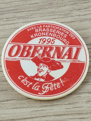 Jeton bière obernai 1995 - bière,
