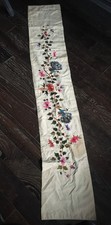 Chine ancien tissu brodé - tissu,