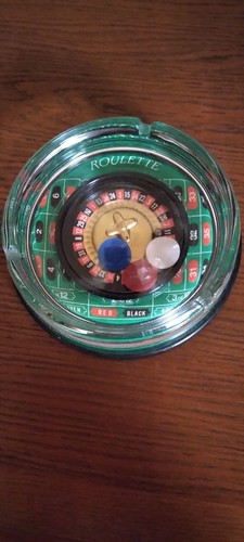 Cendrier jeu roulette - de, la