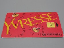 Télécarte 50 - Parfum Yvresse d'Yves Saint Laurent