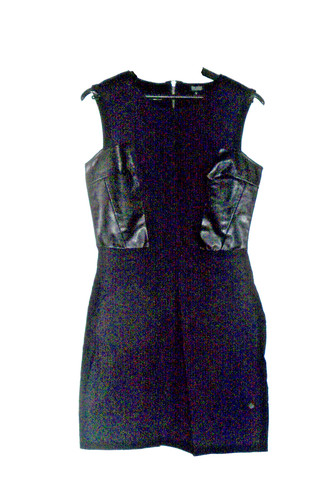 Bershka robe noire stretch - robe,