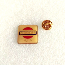Pin's lapel pin pins Car Voiture LOGO Embleme sigle NISSAN G.T.R GTR Signé