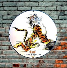 Plaque émaillée ESSO EXTRA