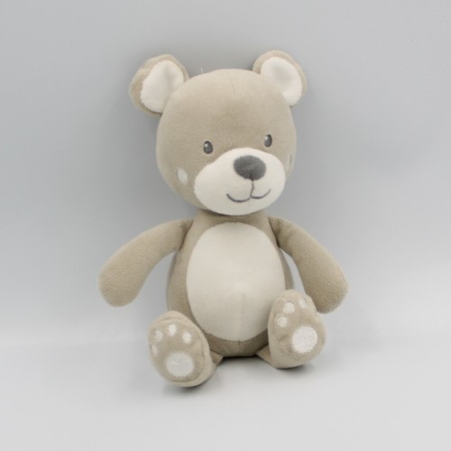 Doudou ours gris kiabi - doudou,
