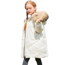 Enfant fille manteau parka - enfant,