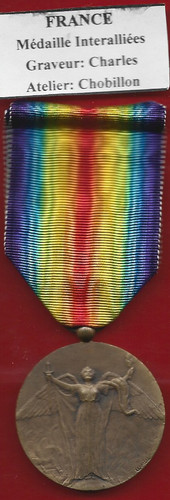 Medaille inter alliers la - medaille,