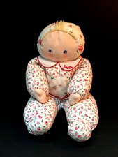 DOUDOU POUPEE COROLLE VINTAGE
