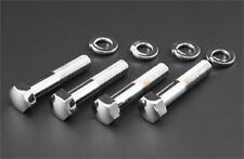 kawasaki  500h1  kit des 4 vis chromées du guidon