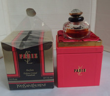 YVES SAINT LAURENT "PARIS " extrait parfum 7,5 ml flacon cristal Swarroski