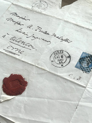 Charles BAUDELAIRE - Lettre