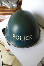 casque police anglais 1953 english police helmet uk  ro&co post wwII