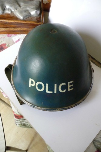 Casque police anglais - police, 1953