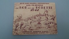 Ancien livret de Bob et