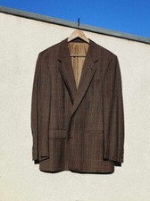 Veste blazer marron à
