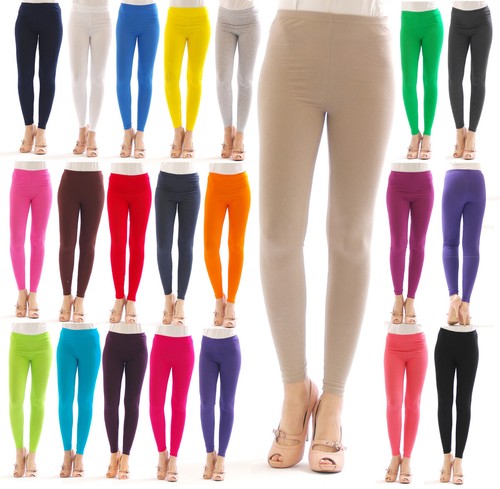 Femmes long legging coton - long,