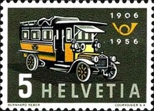 Timbre Voitures Suisse 572 **