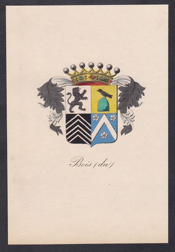Blason bois wappen - blason,