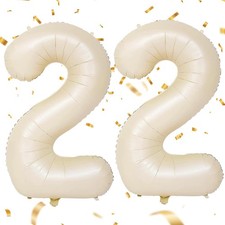 Ballon en forme de chiffre 22