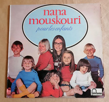 NANA MOUSKOURI : Pour Les Enfants LP 33T 1972 England FONTANA 6312025 vynil EX