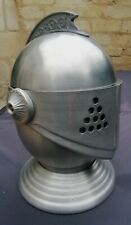 Ancien Seau à Glaçons Heaume Casque Chevalier Années 70