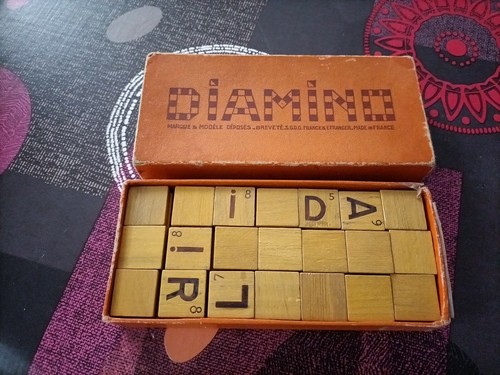Jeu diamino vintage - de,