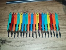 LOT ANNEES 60 70 's  ECOLE SCOLAIRE ANCIEN ECOLIER  Compas PORTE PLUMES A Saisir