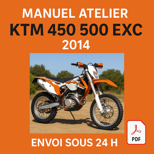 Manuel atelier ktm - atelier, exc