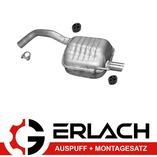 Silencieux échappement pour - d'échappement,