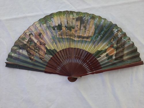 Rare éventail ancien chinoise - Éventail,