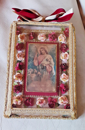 Ancien diorama religieux - diorama,