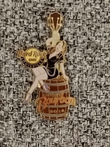 Pin girl hard rock cafe - pin, cafe/