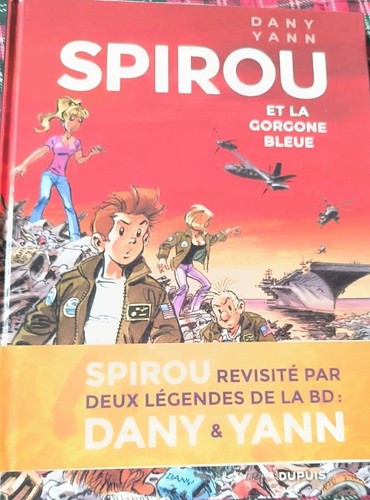 Spirou gorgone bleue - gorgone,