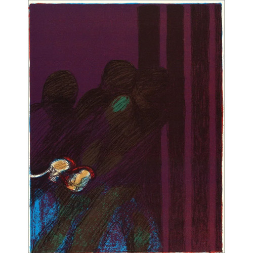 Mühl roger lithographie - mÜhl,