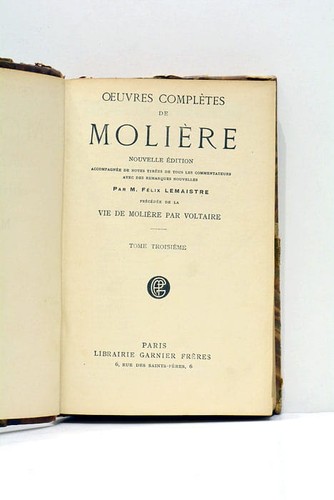 Oeuvres complètes tome iii - oeuvres,