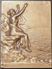 Plaque médaille - Société des Auteurs Compositeurs ! par Henri Dubois 1925 !