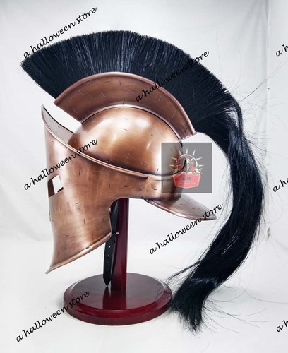 Casque spartiate guerrier grec