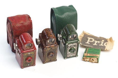 Coronet midget camera lot - coronet,
