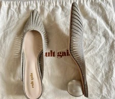 Cult Gaia Glitter Mules IT39