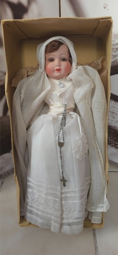 Poupée ancienne boite - poupée,