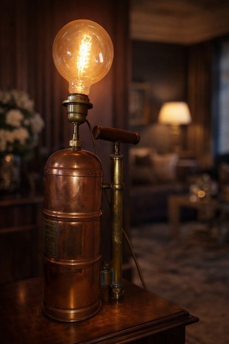 Lampe design industrielle - design,