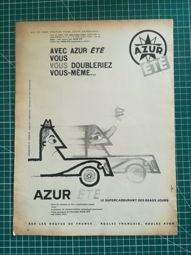 362 publicité ancienne - ancienne, env