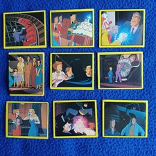 LOT DE 9 AUTOCOLLANTS / VIGNETTES PANINI BATMAN - 1993