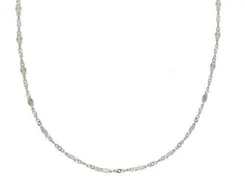 Chaîne blanc 18k - chaîne, or