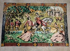 Tapisserie type aubusson - tapisserie,